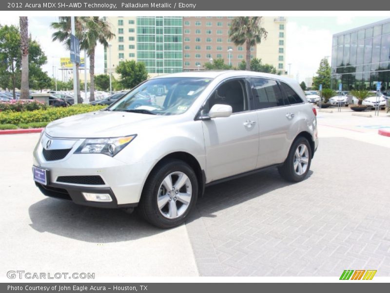 Palladium Metallic / Ebony 2012 Acura MDX SH-AWD Technology
