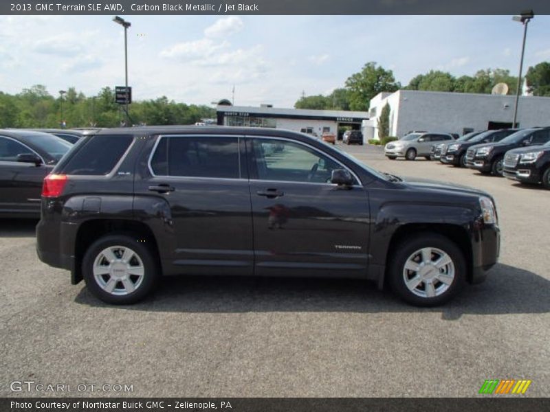 Carbon Black Metallic / Jet Black 2013 GMC Terrain SLE AWD