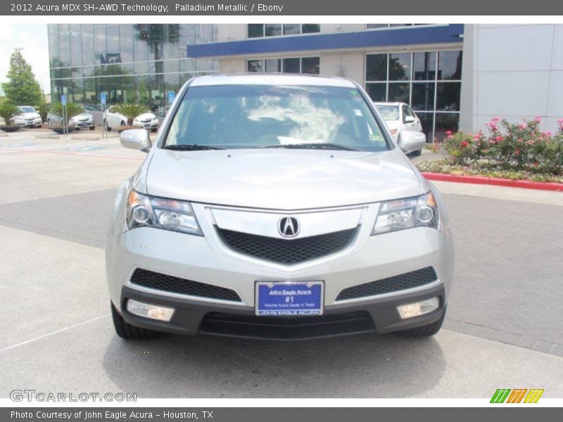 Palladium Metallic / Ebony 2012 Acura MDX SH-AWD Technology