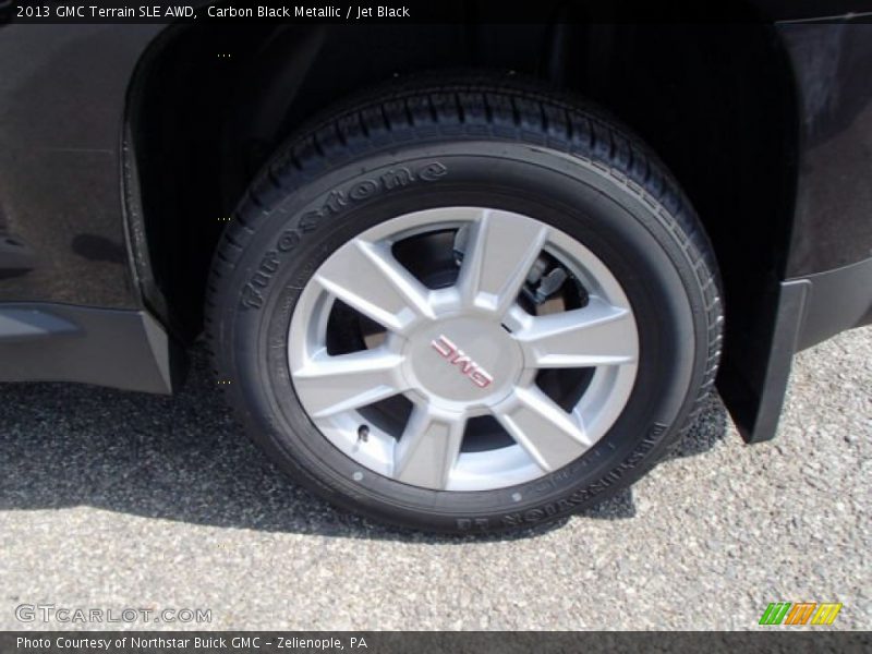 Carbon Black Metallic / Jet Black 2013 GMC Terrain SLE AWD
