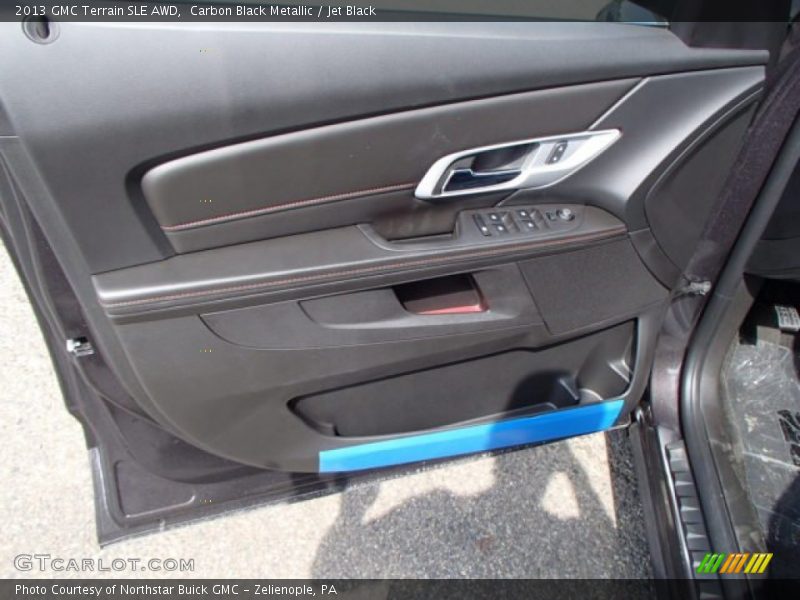 Carbon Black Metallic / Jet Black 2013 GMC Terrain SLE AWD