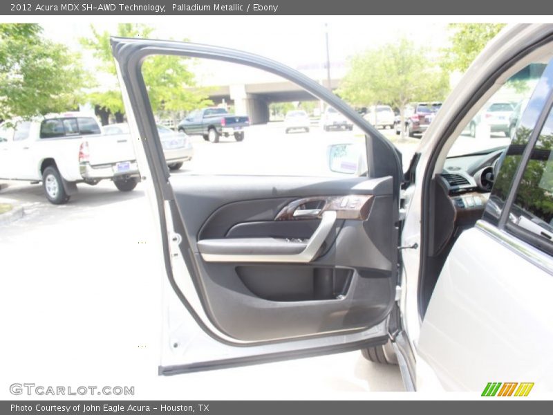 Palladium Metallic / Ebony 2012 Acura MDX SH-AWD Technology