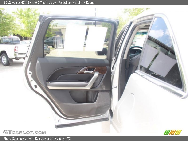 Palladium Metallic / Ebony 2012 Acura MDX SH-AWD Technology