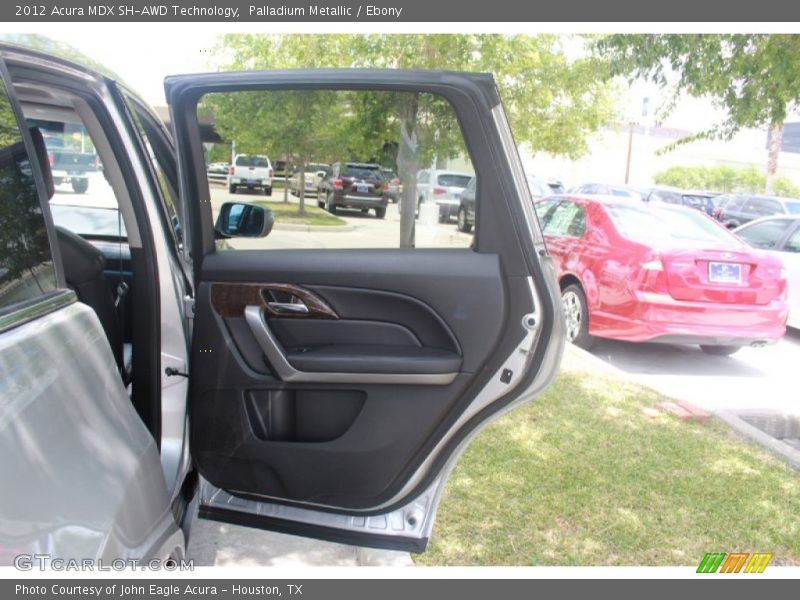 Palladium Metallic / Ebony 2012 Acura MDX SH-AWD Technology