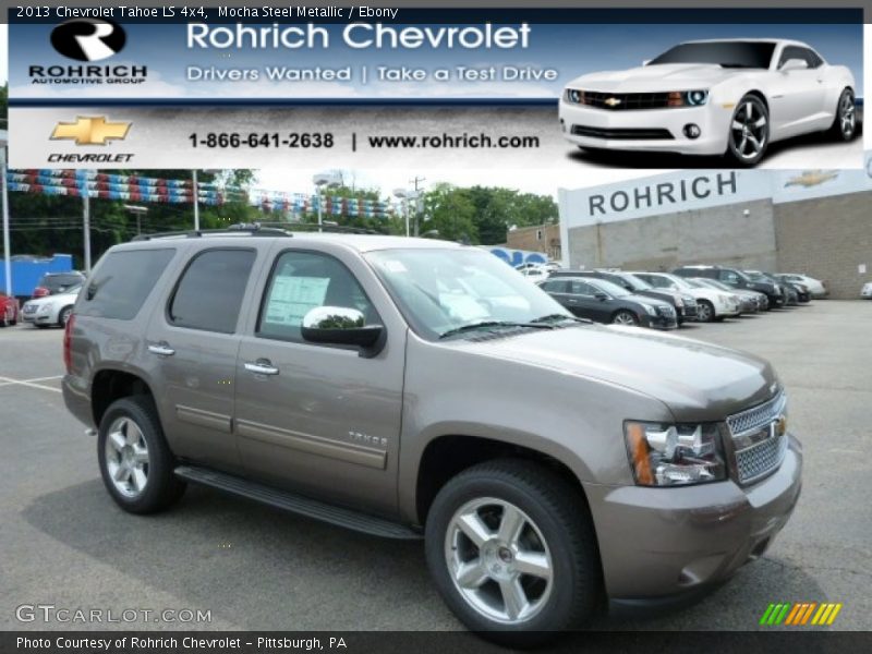 Mocha Steel Metallic / Ebony 2013 Chevrolet Tahoe LS 4x4