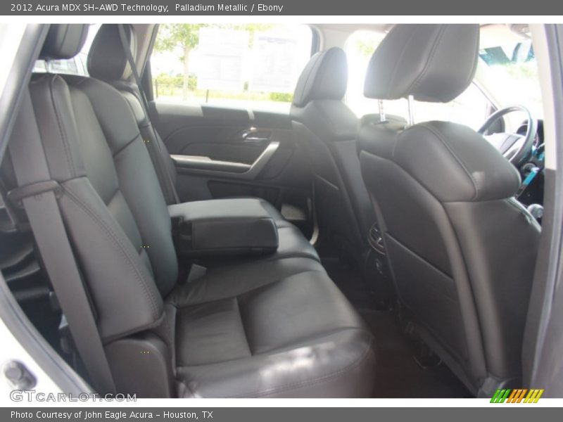 Palladium Metallic / Ebony 2012 Acura MDX SH-AWD Technology