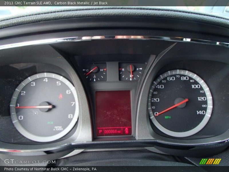 Carbon Black Metallic / Jet Black 2013 GMC Terrain SLE AWD