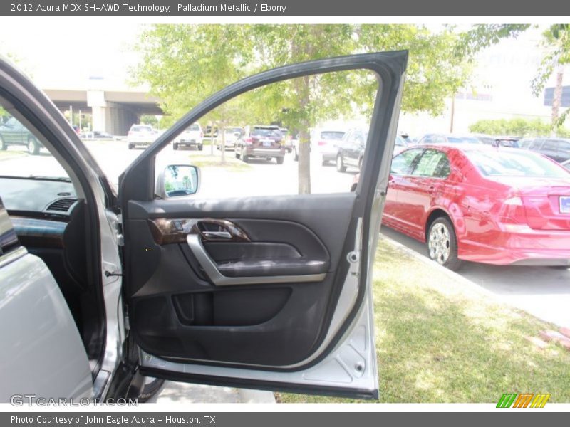 Palladium Metallic / Ebony 2012 Acura MDX SH-AWD Technology