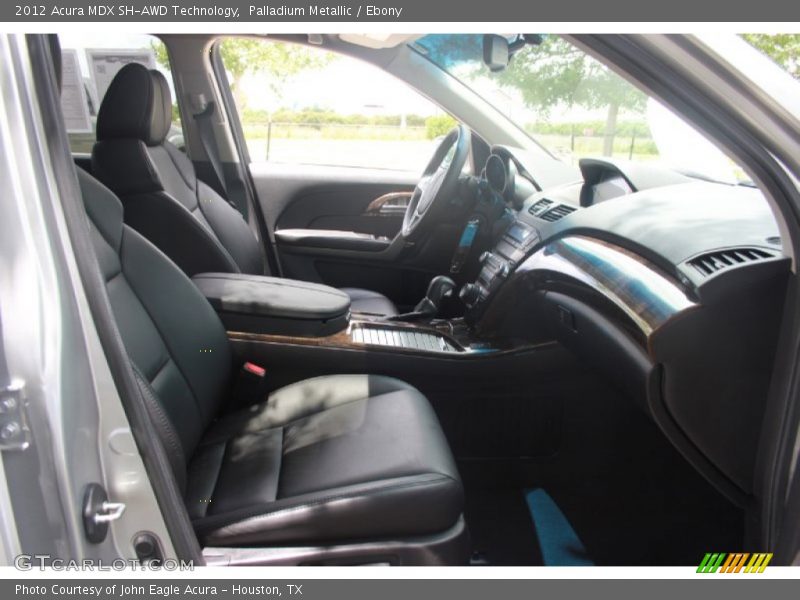 Palladium Metallic / Ebony 2012 Acura MDX SH-AWD Technology