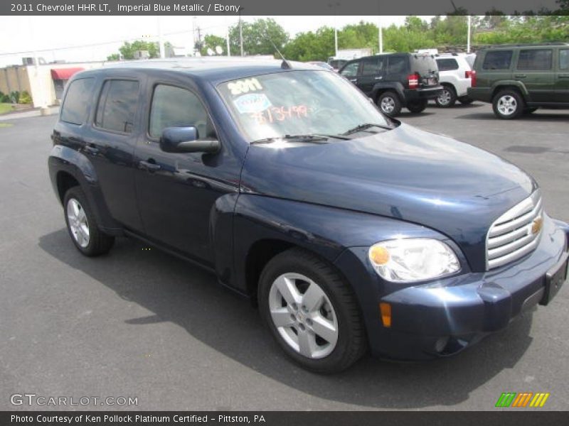 Imperial Blue Metallic / Ebony 2011 Chevrolet HHR LT