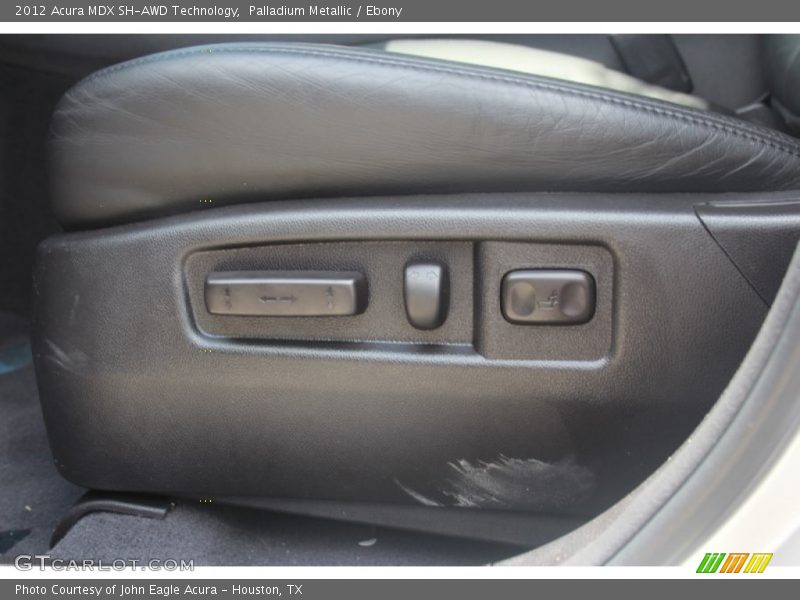 Palladium Metallic / Ebony 2012 Acura MDX SH-AWD Technology