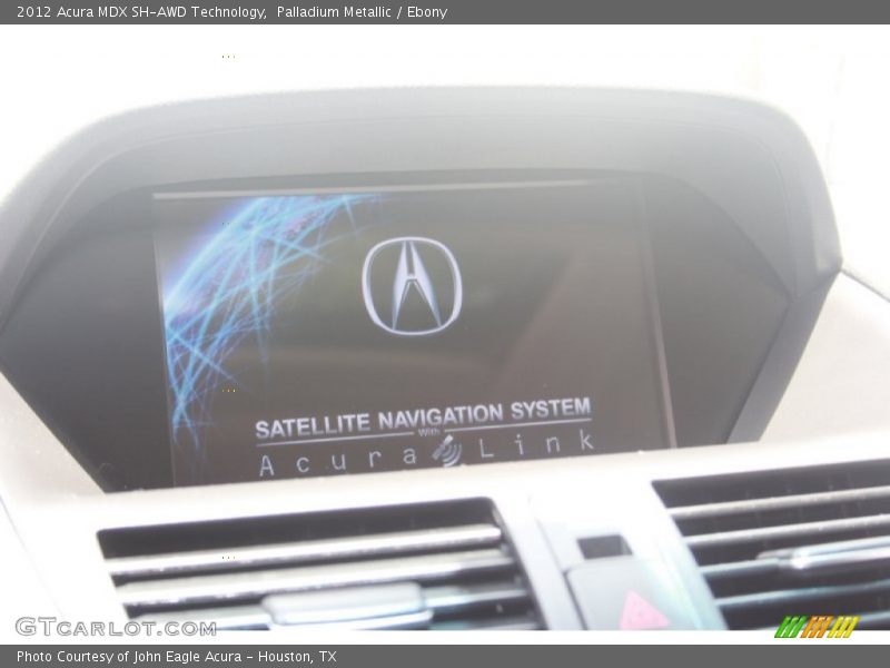 Palladium Metallic / Ebony 2012 Acura MDX SH-AWD Technology
