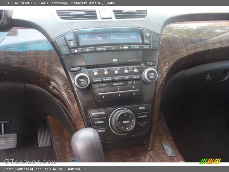 Palladium Metallic / Ebony 2012 Acura MDX SH-AWD Technology