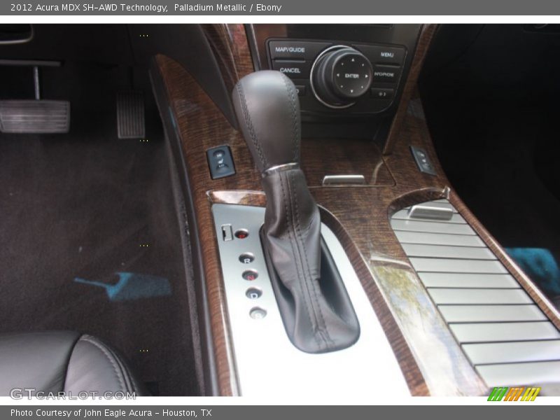 Palladium Metallic / Ebony 2012 Acura MDX SH-AWD Technology