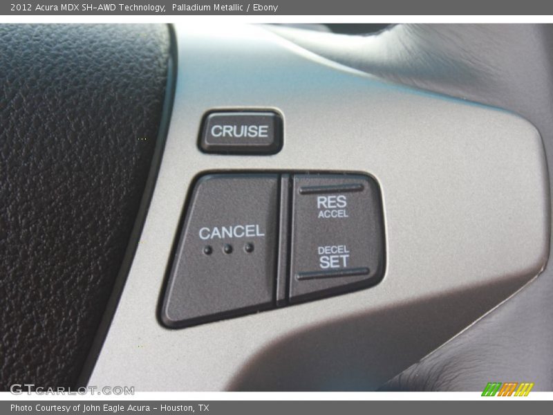 Palladium Metallic / Ebony 2012 Acura MDX SH-AWD Technology
