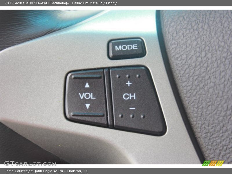 Palladium Metallic / Ebony 2012 Acura MDX SH-AWD Technology