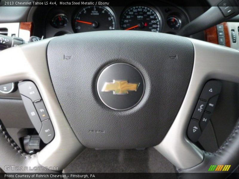 Mocha Steel Metallic / Ebony 2013 Chevrolet Tahoe LS 4x4
