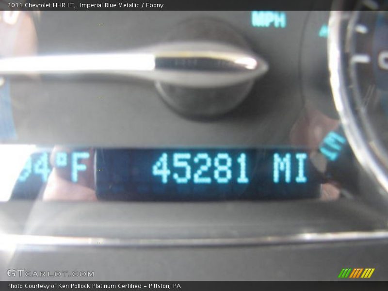 Imperial Blue Metallic / Ebony 2011 Chevrolet HHR LT