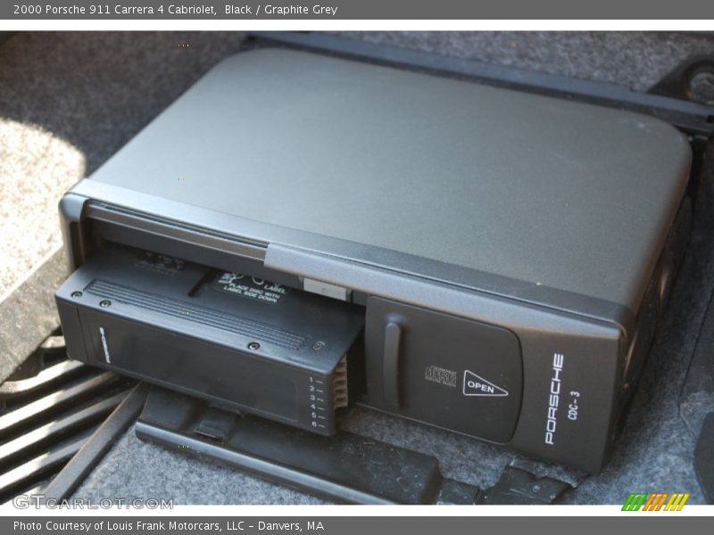 Black / Graphite Grey 2000 Porsche 911 Carrera 4 Cabriolet