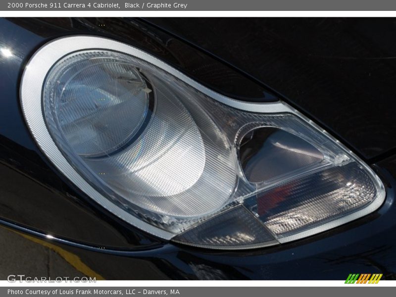 Black / Graphite Grey 2000 Porsche 911 Carrera 4 Cabriolet