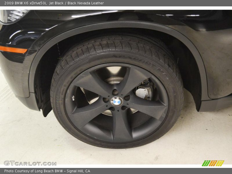 Jet Black / Black Nevada Leather 2009 BMW X6 xDrive50i