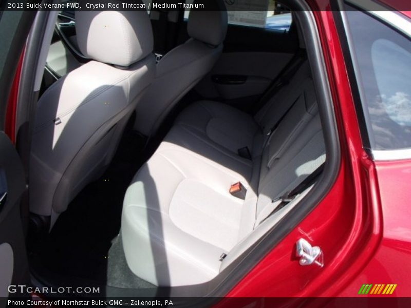Crystal Red Tintcoat / Medium Titanium 2013 Buick Verano FWD