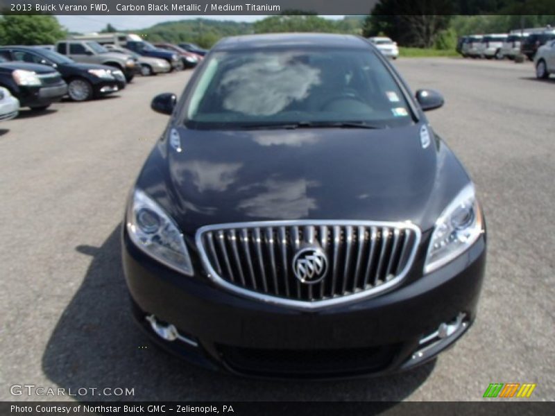 Carbon Black Metallic / Medium Titanium 2013 Buick Verano FWD