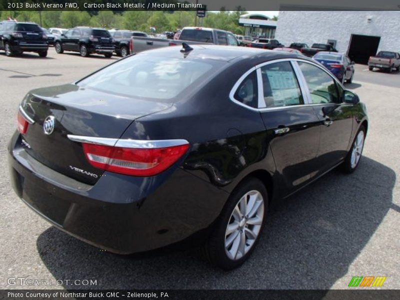 Carbon Black Metallic / Medium Titanium 2013 Buick Verano FWD