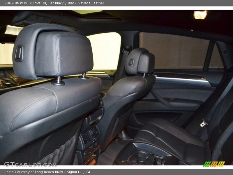 Jet Black / Black Nevada Leather 2009 BMW X6 xDrive50i