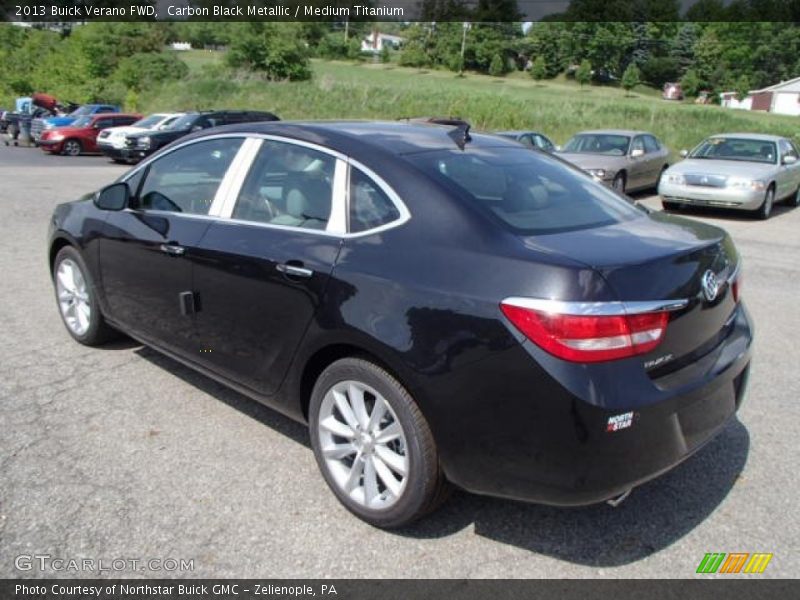 Carbon Black Metallic / Medium Titanium 2013 Buick Verano FWD