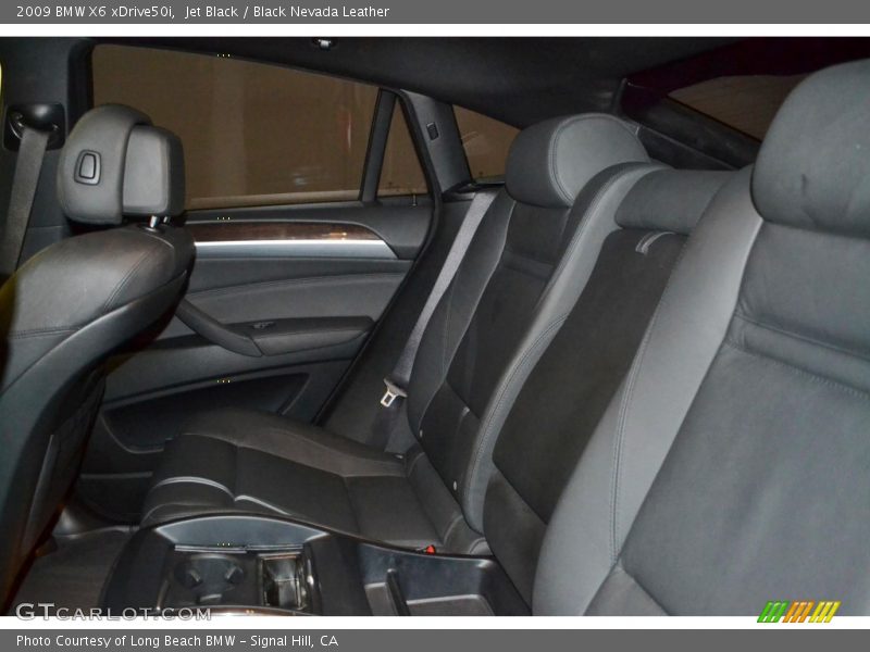Jet Black / Black Nevada Leather 2009 BMW X6 xDrive50i