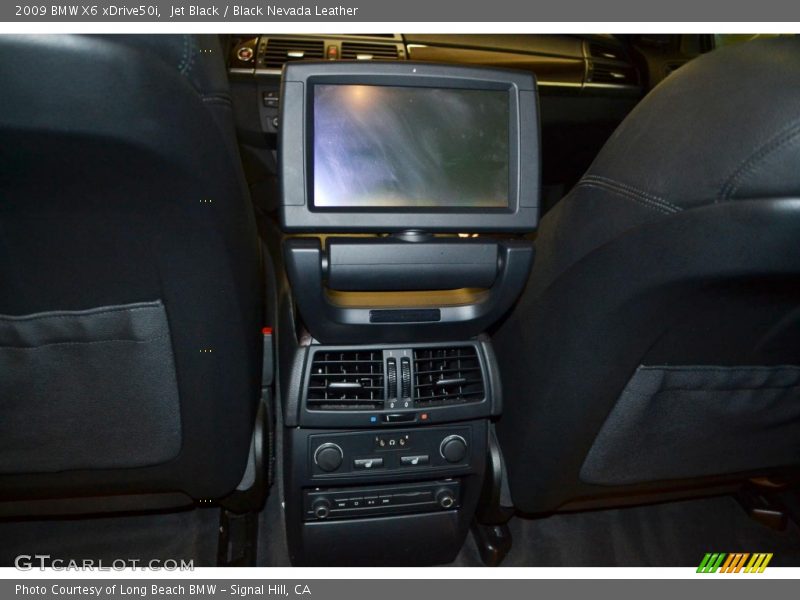 Jet Black / Black Nevada Leather 2009 BMW X6 xDrive50i