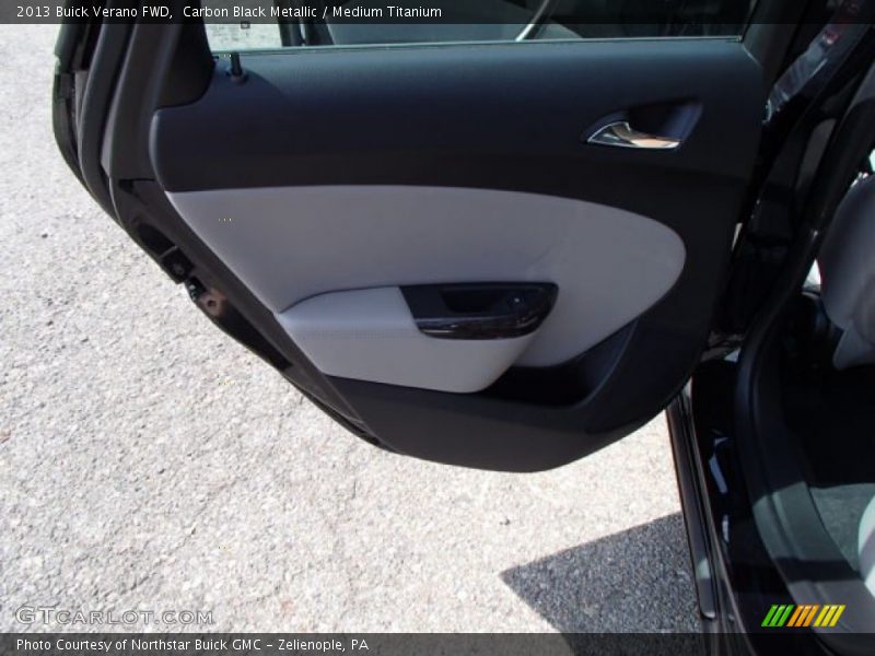 Carbon Black Metallic / Medium Titanium 2013 Buick Verano FWD