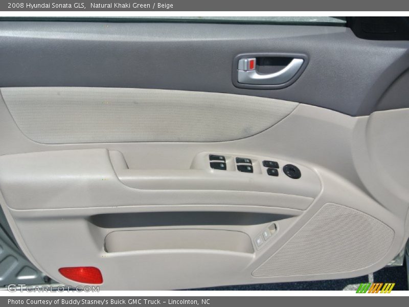 Natural Khaki Green / Beige 2008 Hyundai Sonata GLS