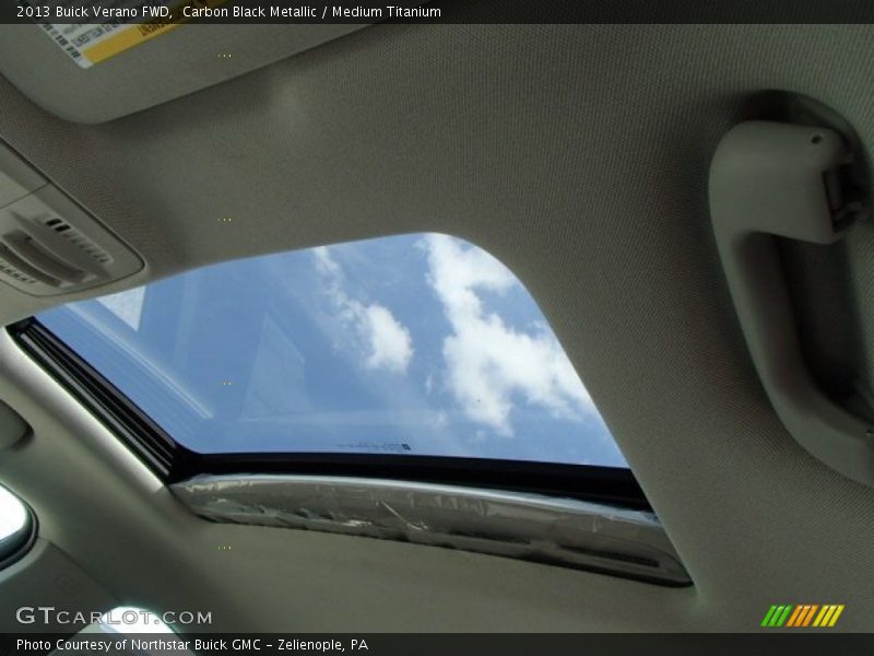 Carbon Black Metallic / Medium Titanium 2013 Buick Verano FWD
