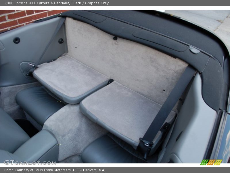 Black / Graphite Grey 2000 Porsche 911 Carrera 4 Cabriolet