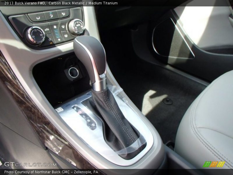 Carbon Black Metallic / Medium Titanium 2013 Buick Verano FWD