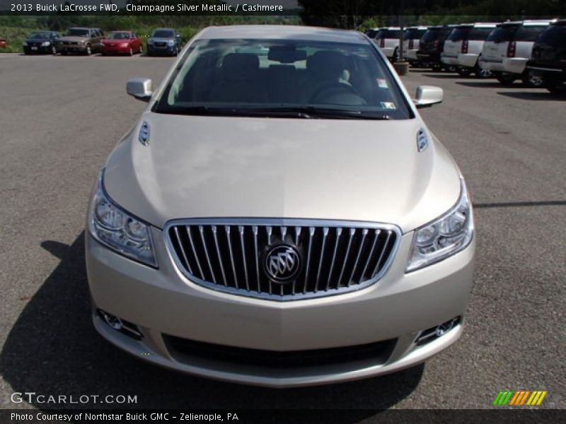 Champagne Silver Metallic / Cashmere 2013 Buick LaCrosse FWD