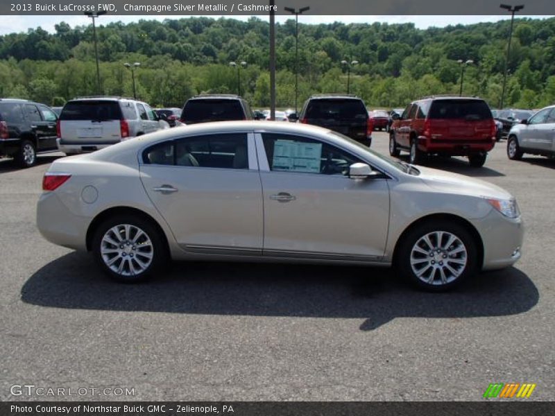 Champagne Silver Metallic / Cashmere 2013 Buick LaCrosse FWD