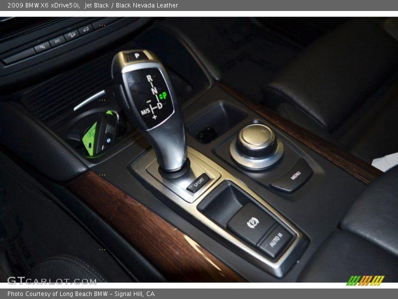 Jet Black / Black Nevada Leather 2009 BMW X6 xDrive50i
