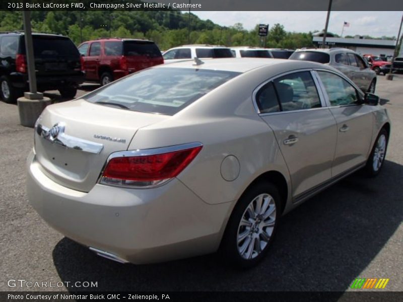 Champagne Silver Metallic / Cashmere 2013 Buick LaCrosse FWD
