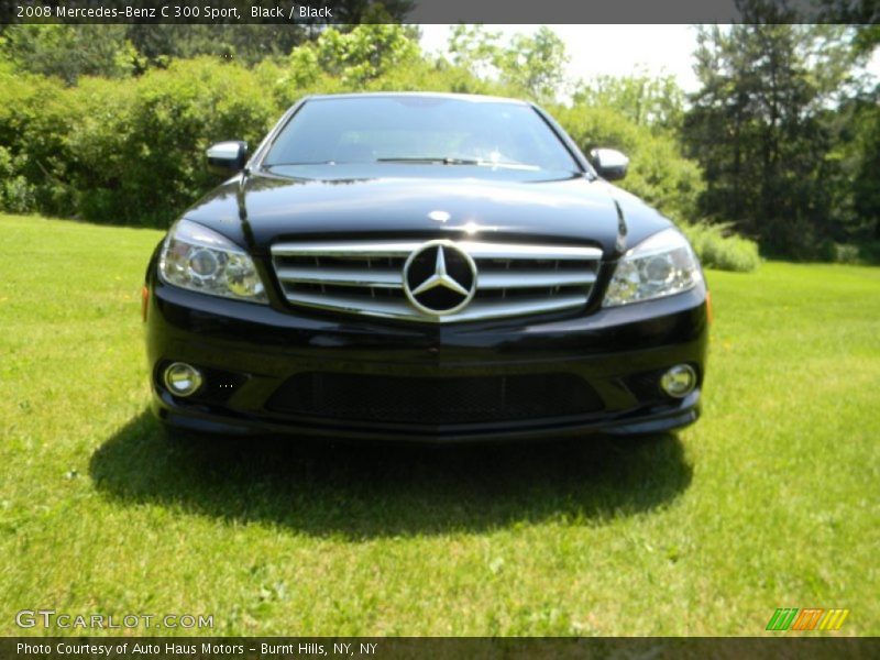 Black / Black 2008 Mercedes-Benz C 300 Sport