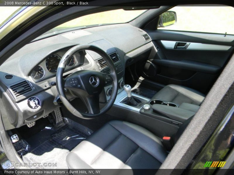 Black / Black 2008 Mercedes-Benz C 300 Sport