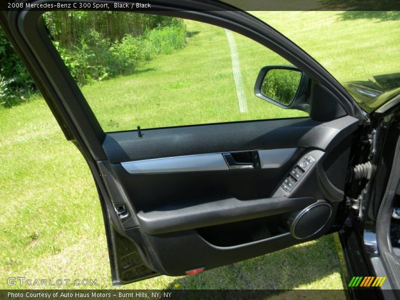 Black / Black 2008 Mercedes-Benz C 300 Sport