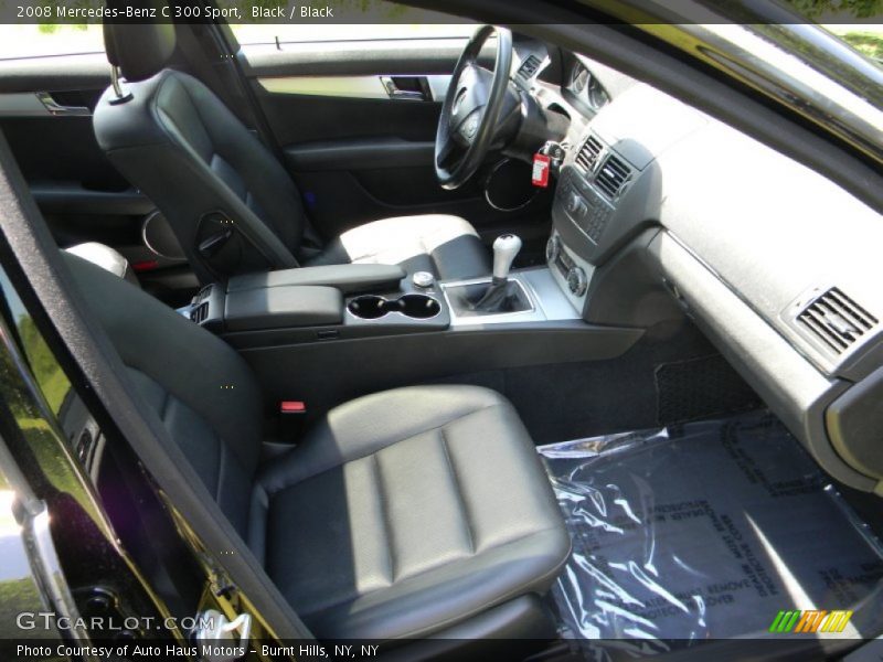Black / Black 2008 Mercedes-Benz C 300 Sport