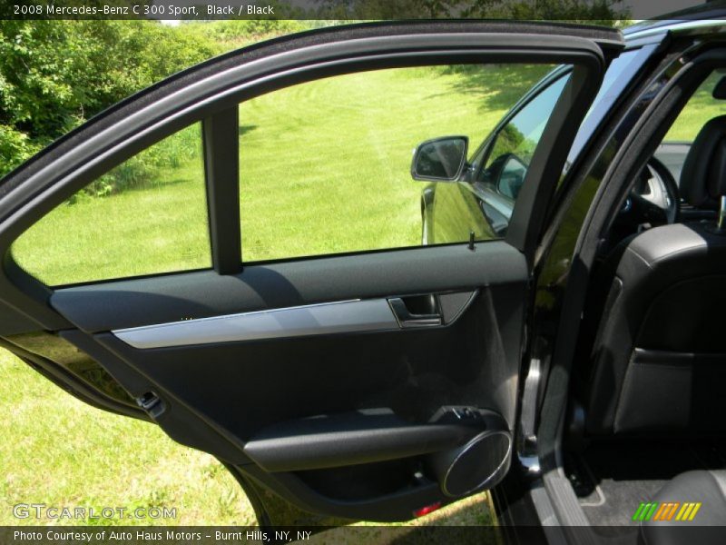 Black / Black 2008 Mercedes-Benz C 300 Sport