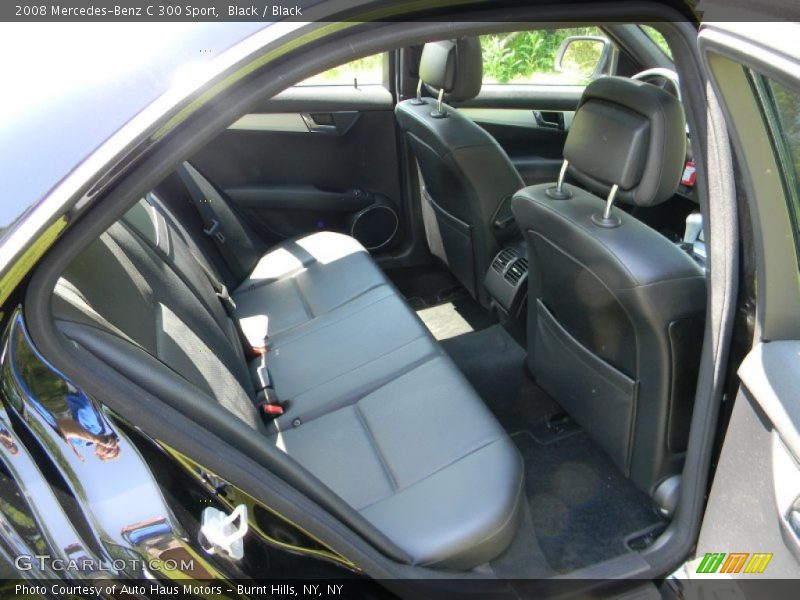 Black / Black 2008 Mercedes-Benz C 300 Sport