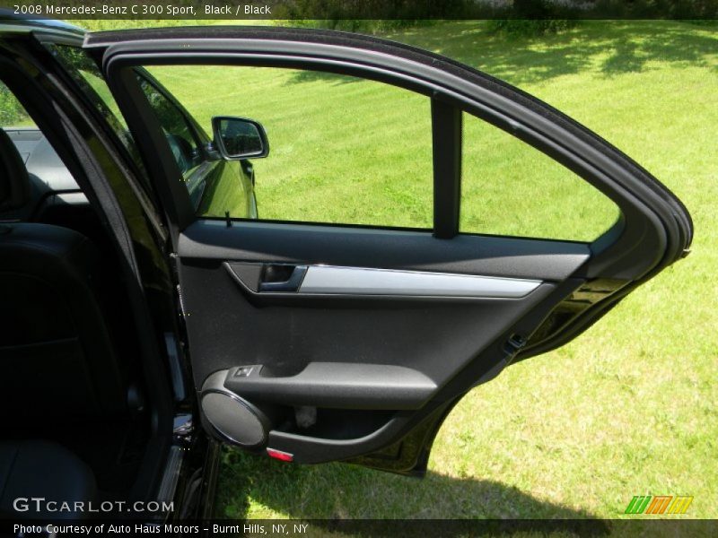 Black / Black 2008 Mercedes-Benz C 300 Sport