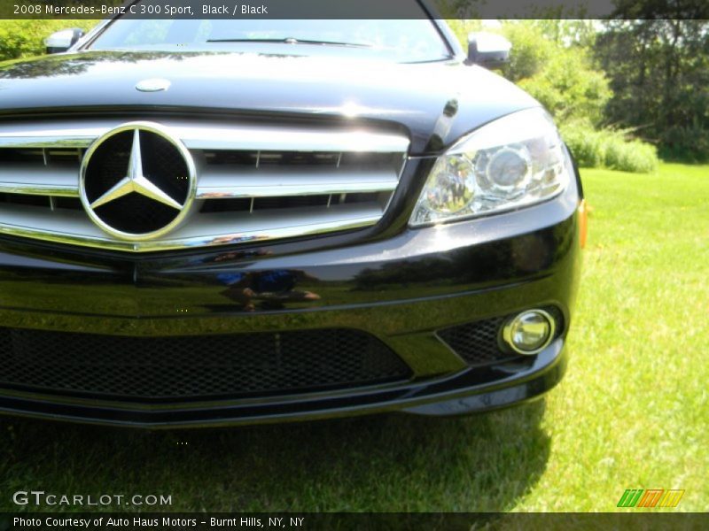Black / Black 2008 Mercedes-Benz C 300 Sport