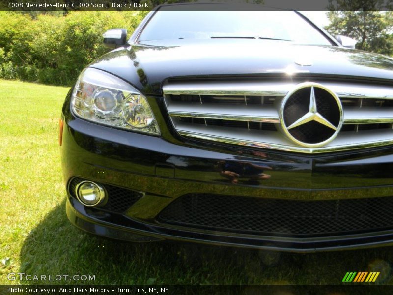Black / Black 2008 Mercedes-Benz C 300 Sport